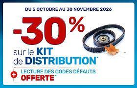 -30 % SUR LE KIT DISTRIBUTION